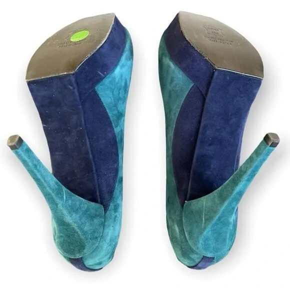 Stuart WEITZMAN peep toe platform pumps - Picture 9 of 10